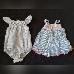 Cat & Jack Blue and Gray Kids Matching Set
